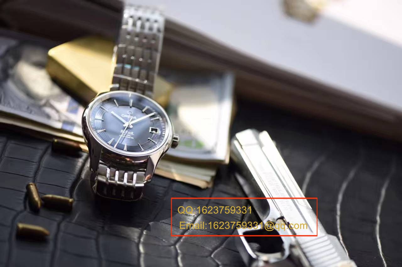 【独家 Video analysis HBBV6 Factory 1:1 High quality  Replica Watches 】OMEGA碟飞系列《明亮之蓝》431.33.41.21.03.001 wrist watches  / M206