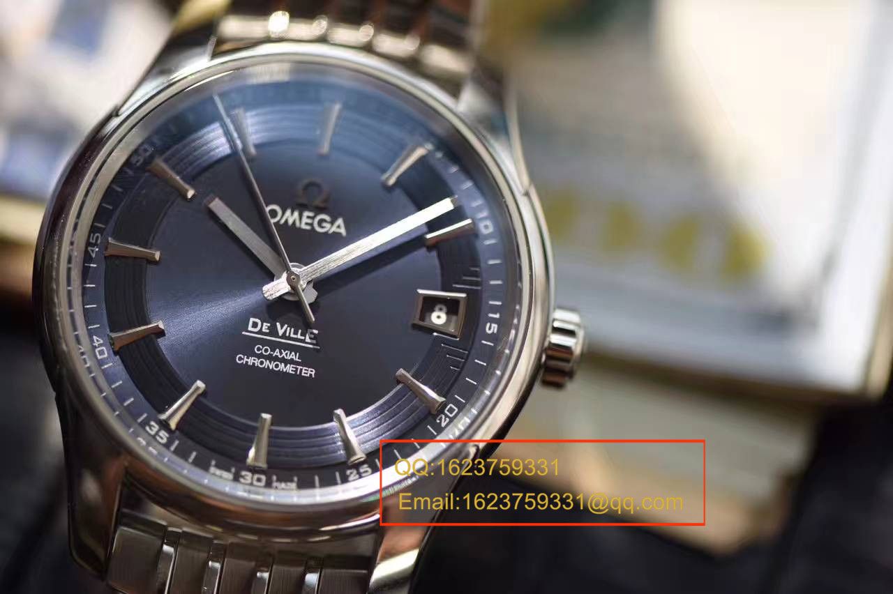 【独家 Video analysis HBBV6 Factory 1:1 High quality  Replica Watches 】OMEGA碟飞系列《明亮之蓝》431.33.41.21.03.001 wrist watches  / M206