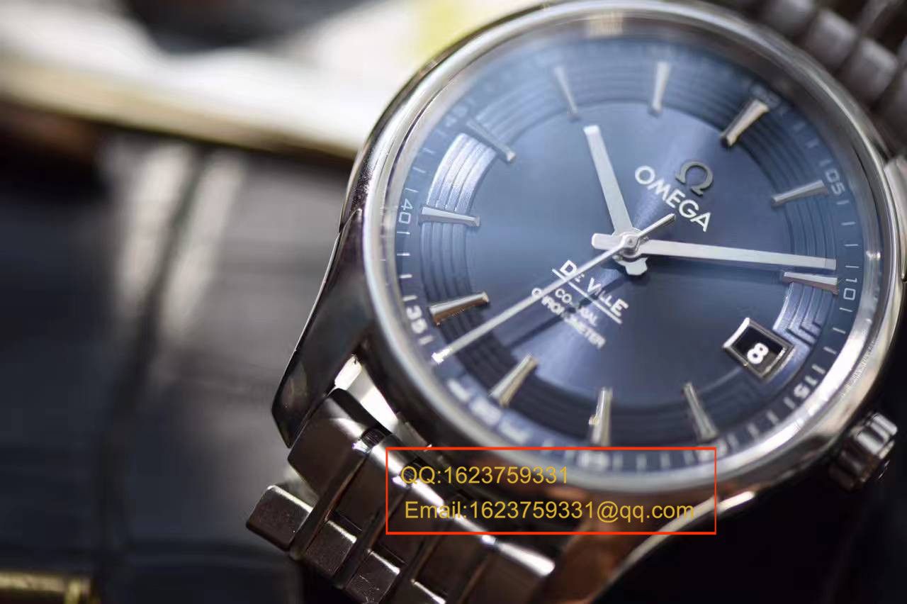 【独家 Video analysis HBBV6 Factory 1:1 High quality  Replica Watches 】OMEGA碟飞系列《明亮之蓝》431.33.41.21.03.001 wrist watches  / M206