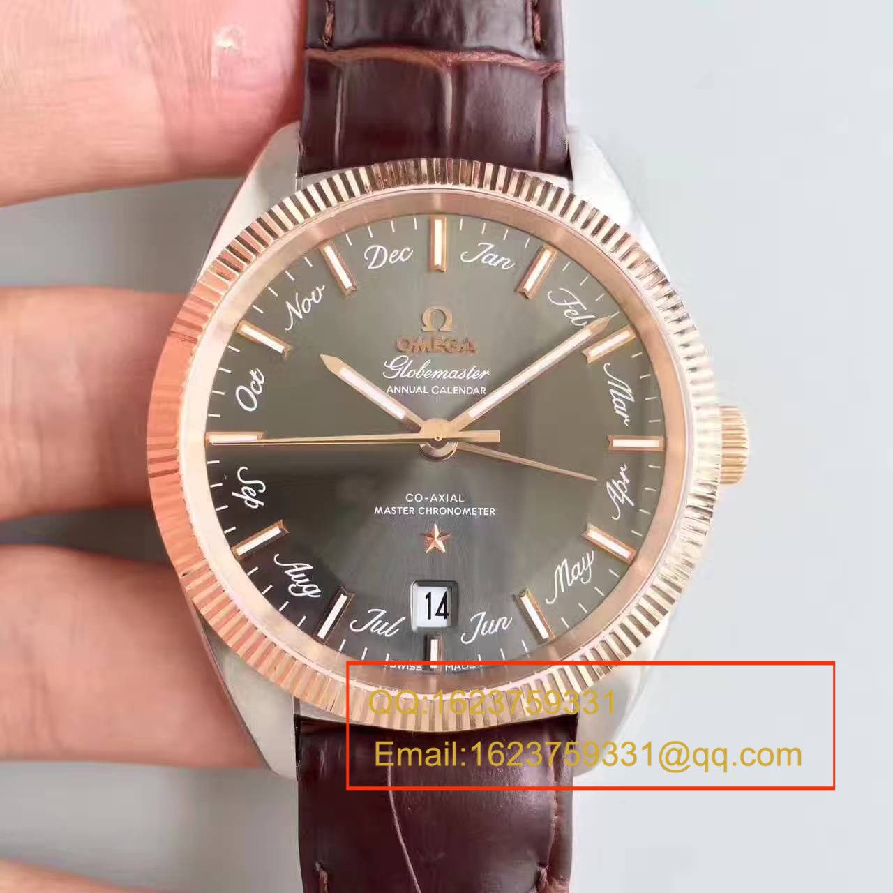 【OF Factory  Perfect  High quality  Replica Watches 】OMEGA Constellation 系列130.23.41.22.06.001尊霸年历 wrist watches  / MBA295