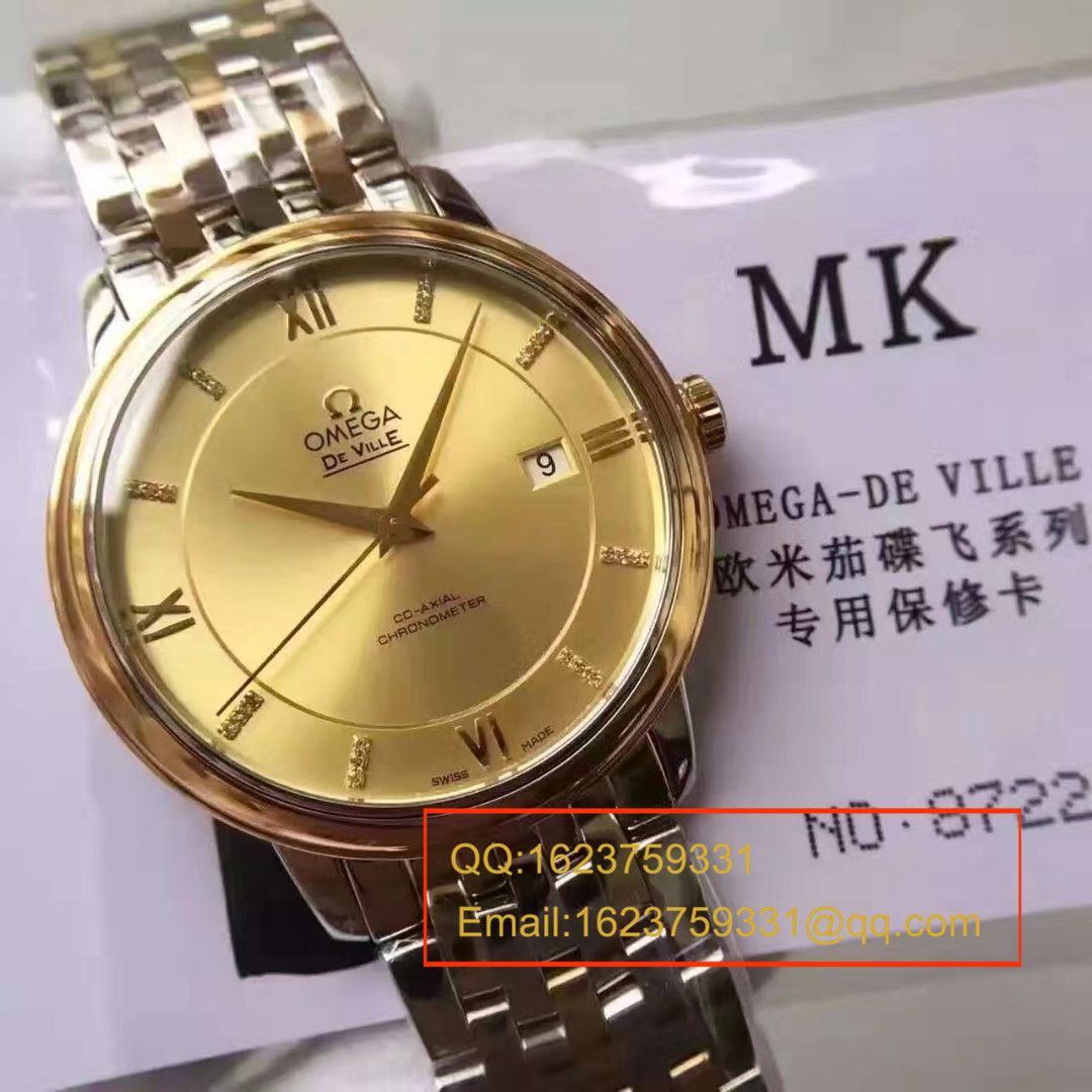 【MK Factory  Perfect  Replica Watches 】OMEGA碟飞系列典雅系列424.20.37.20.58.001男士机械 Watches  / M069