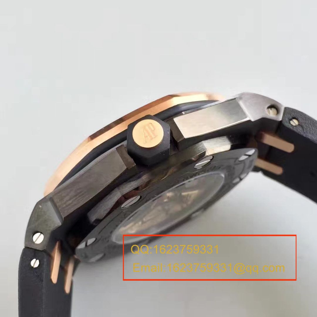 【JF Factory  Perfect  Copy  Watches 】APAudemars Piguet  Royal Oak Offshore 15703系列马会女皇杯特别版 wrist watches 《橡胶 watchband  款》 / AP094