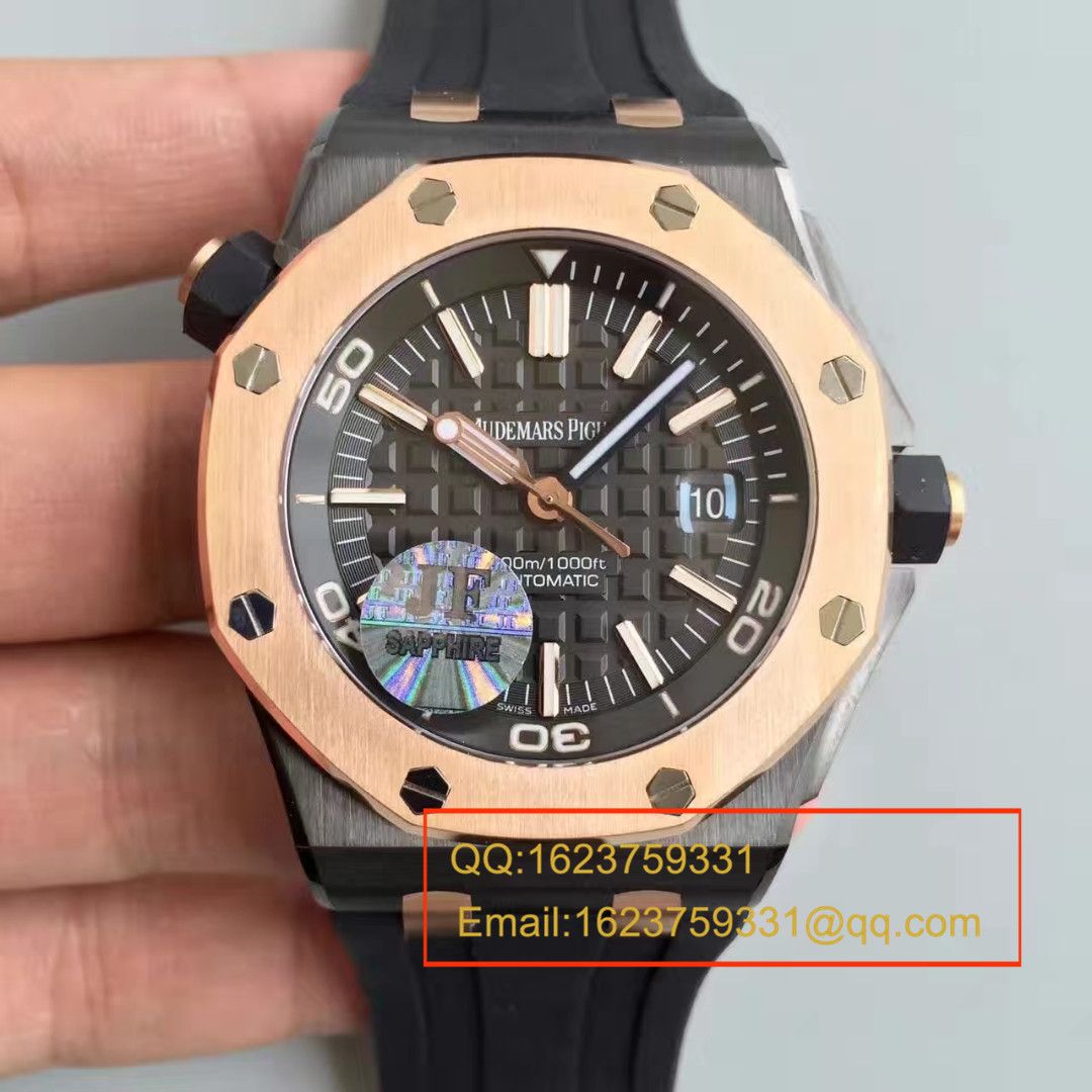 【JF Factory  Perfect  Copy  Watches 】APAudemars Piguet  Royal Oak Offshore 15703系列马会女皇杯特别版 wrist watches 《橡胶 watchband  款》 / AP094