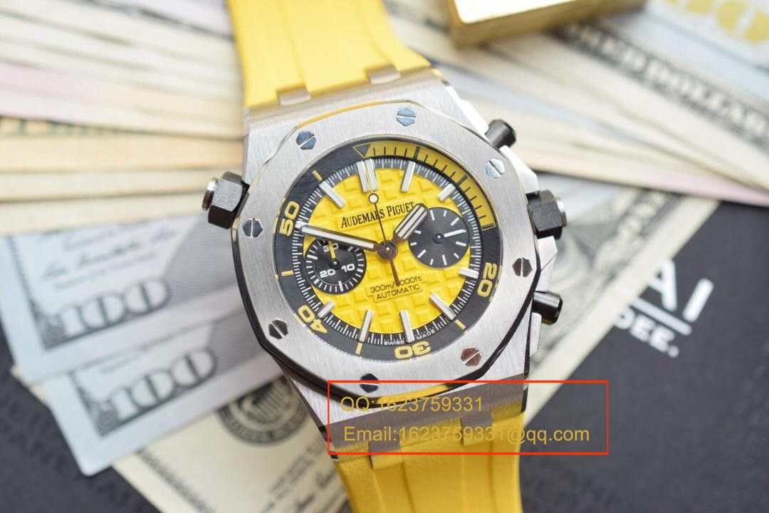 【视频解析】JF Factory 1:1 Copy  Watches 之Audemars Piguet  Royal Oak Offshore 系列26703ST.OO.A051CA.01机械男表 / AP025B