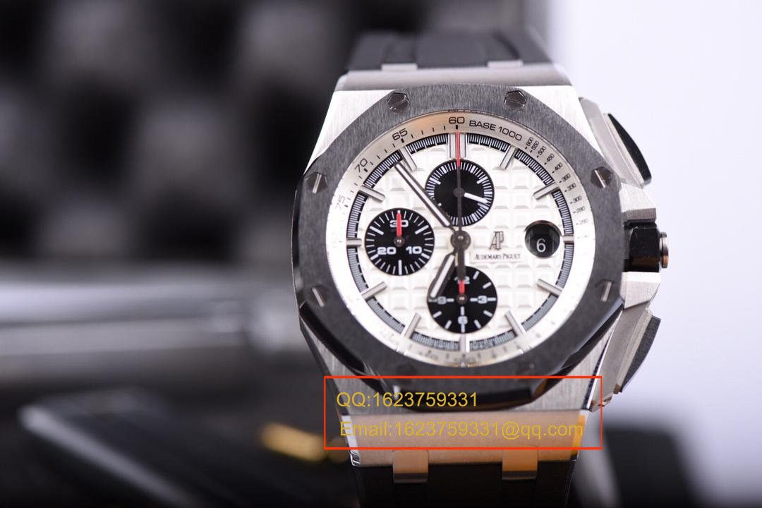【独家 Video analysis JF Factory 1:1 High quality  Replica Watches 】Audemars Piguet 皇家橡树大熊猫26400SO.OO.A002CA.01男表 / JF AP CD26400SO