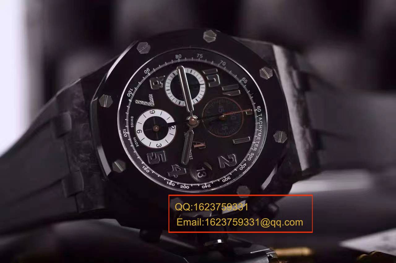 【JF Factory  Perfect  Knockoff  Watches 】Audemars Piguet  Royal Oak Offshore 系列26205AU.OO.D002CR.01 wrist watches  / APCH079