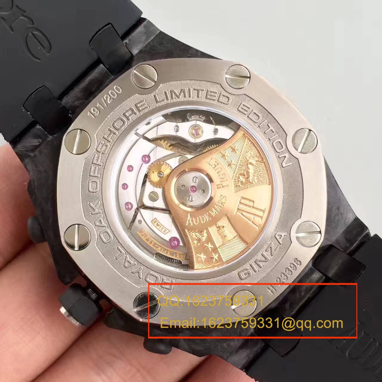 【JF Factory  Perfect  Knockoff  Watches 】Audemars Piguet  Royal Oak Offshore 系列26205AU.OO.D002CR.01 wrist watches  / APCH079