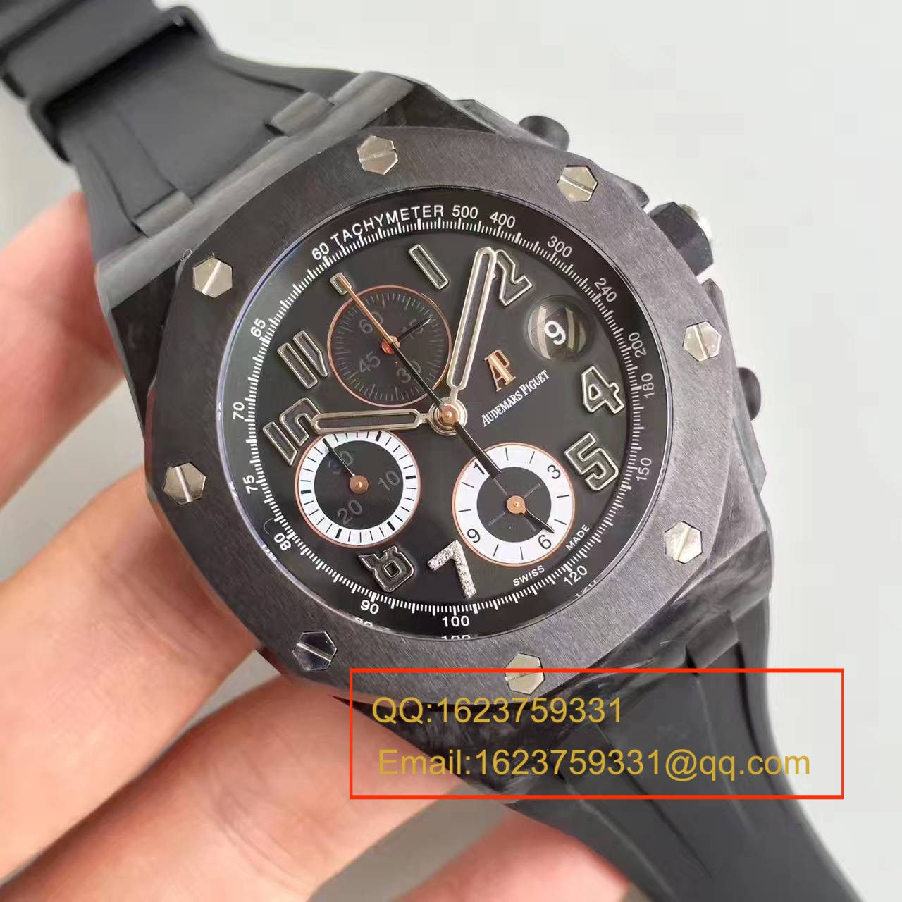【JF Factory  Perfect  Knockoff  Watches 】Audemars Piguet  Royal Oak Offshore 系列26205AU.OO.D002CR.01 wrist watches  / APCH079
