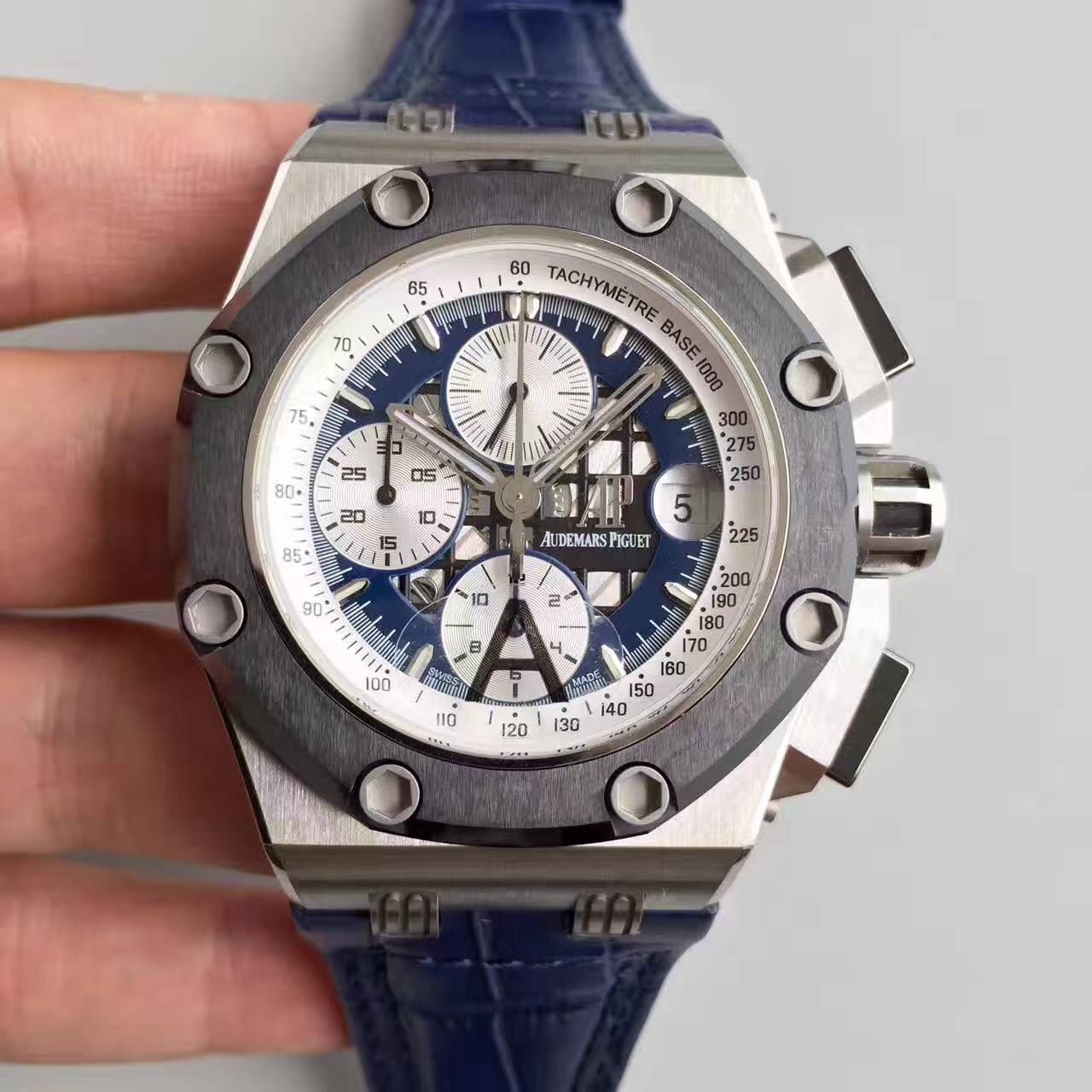 【JF Factory  High quality  Replica Watches 】Audemars Piguet  Royal Oak Offshore BR2系列26078PO.OO.D018CR.01 wrist watches  / AP070