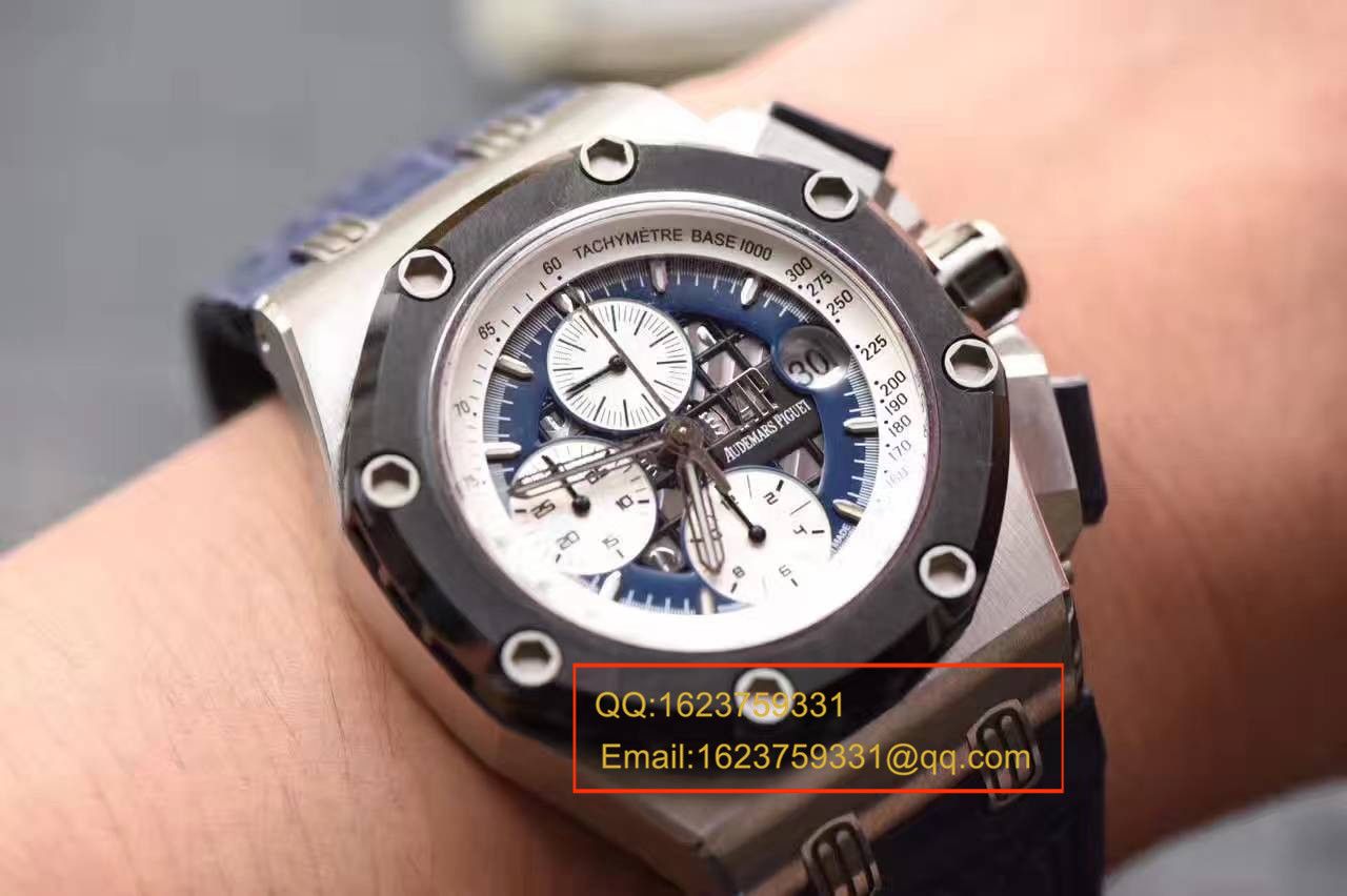 【JF Factory  High quality  Replica Watches 】Audemars Piguet  Royal Oak Offshore BR2系列26078PO.OO.D018CR.01 wrist watches  / AP070