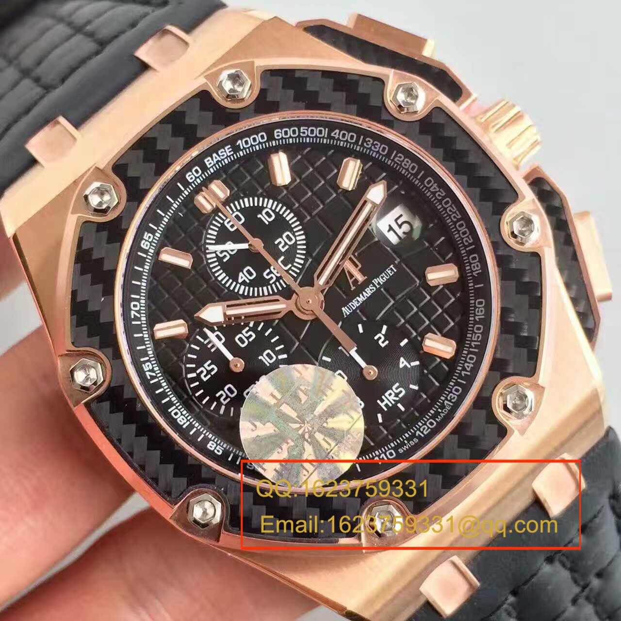 【JF Factory  High quality   Replica Watches 】Audemars Piguet 千禧系列蒙托亚26030RO.OO.D001IN.01 wrist watches  / AP008