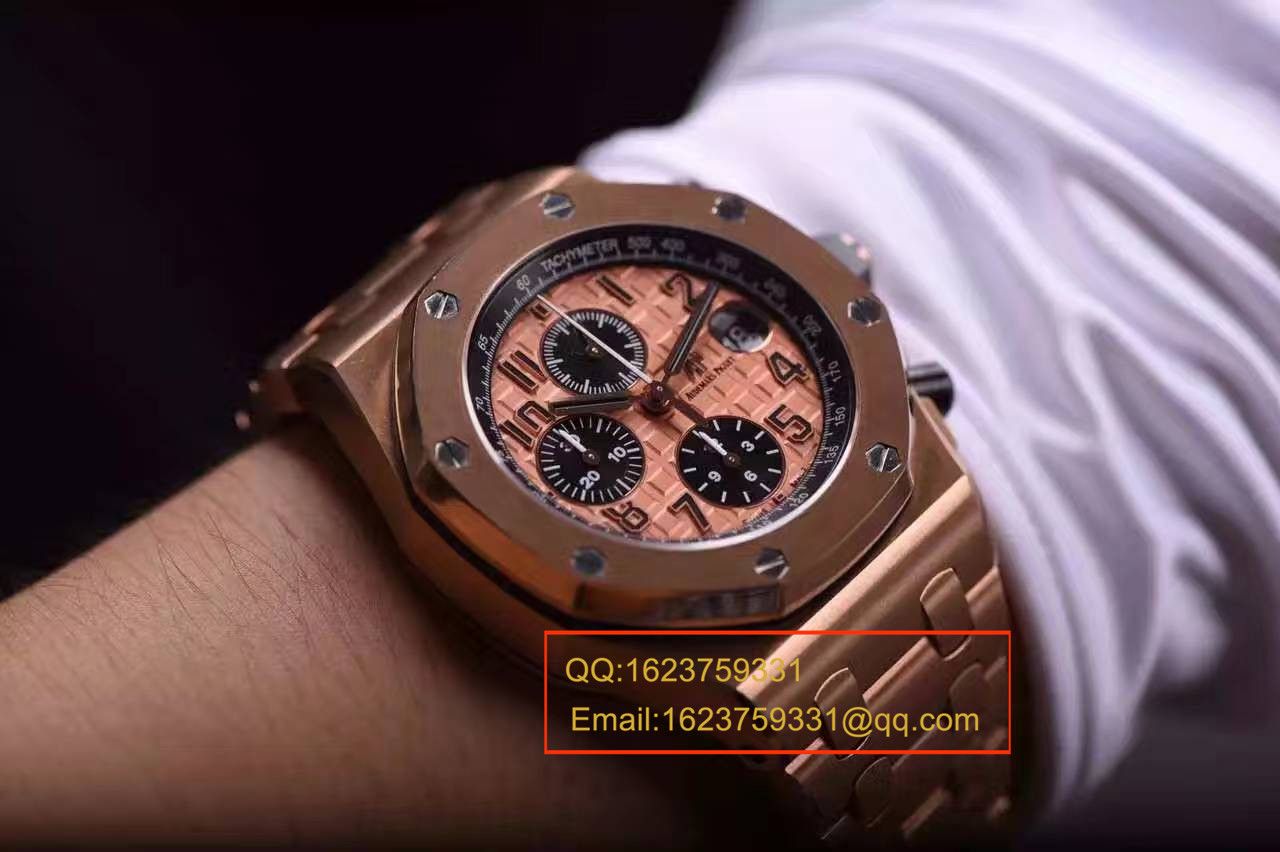 【 Video analysis JF Factory 1:1 Knockoff 表】Audemars Piguet  Royal Oak Offshore 系列26470OR.OO.A002CR.01 wrist watches  / APCF002.1