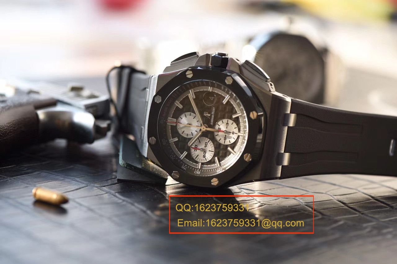 【JF Factory  Perfect  High quality  Replica Watches 】Audemars Piguet  Royal Oak Offshore 系列26400IO.OO.A004CA.01 wrist watches  / APCE127