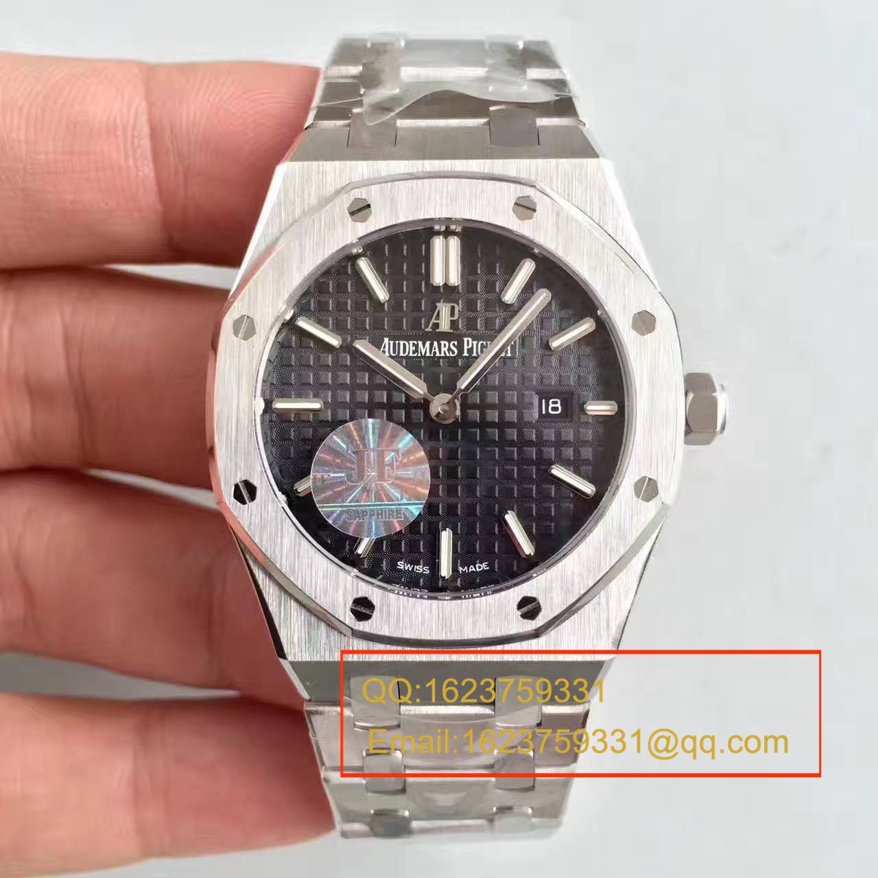 【视频解析1:1 Replica Copy  Watches 】Audemars Piguet 皇家橡树系列67651ST.ZZ.1261ST.01女装石英 Movement  / APAD089