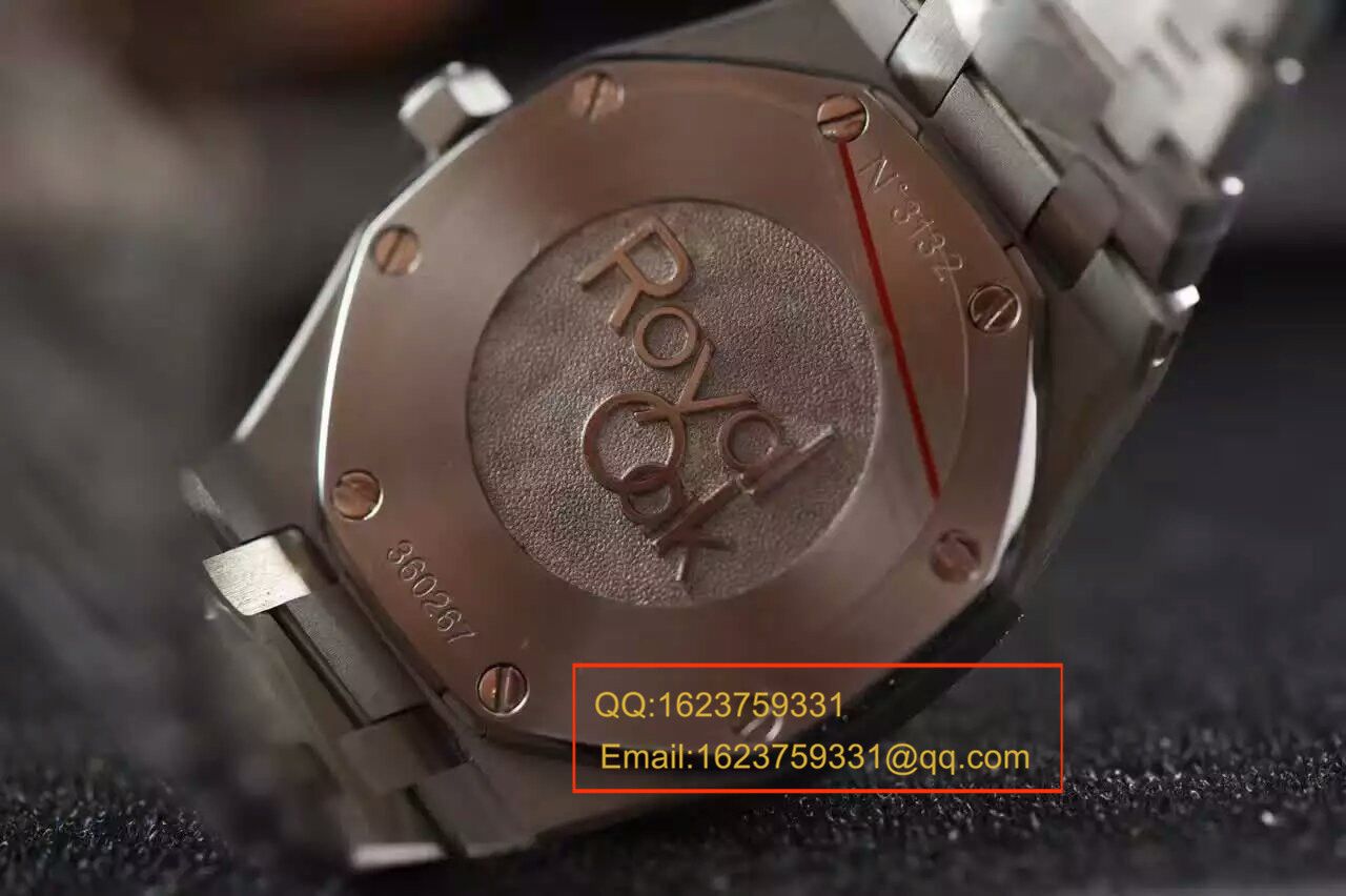 【视频解析1:1 Replica Copy  Watches 】Audemars Piguet 皇家橡树系列67651ST.ZZ.1261ST.01女装石英 Movement  / APAD089