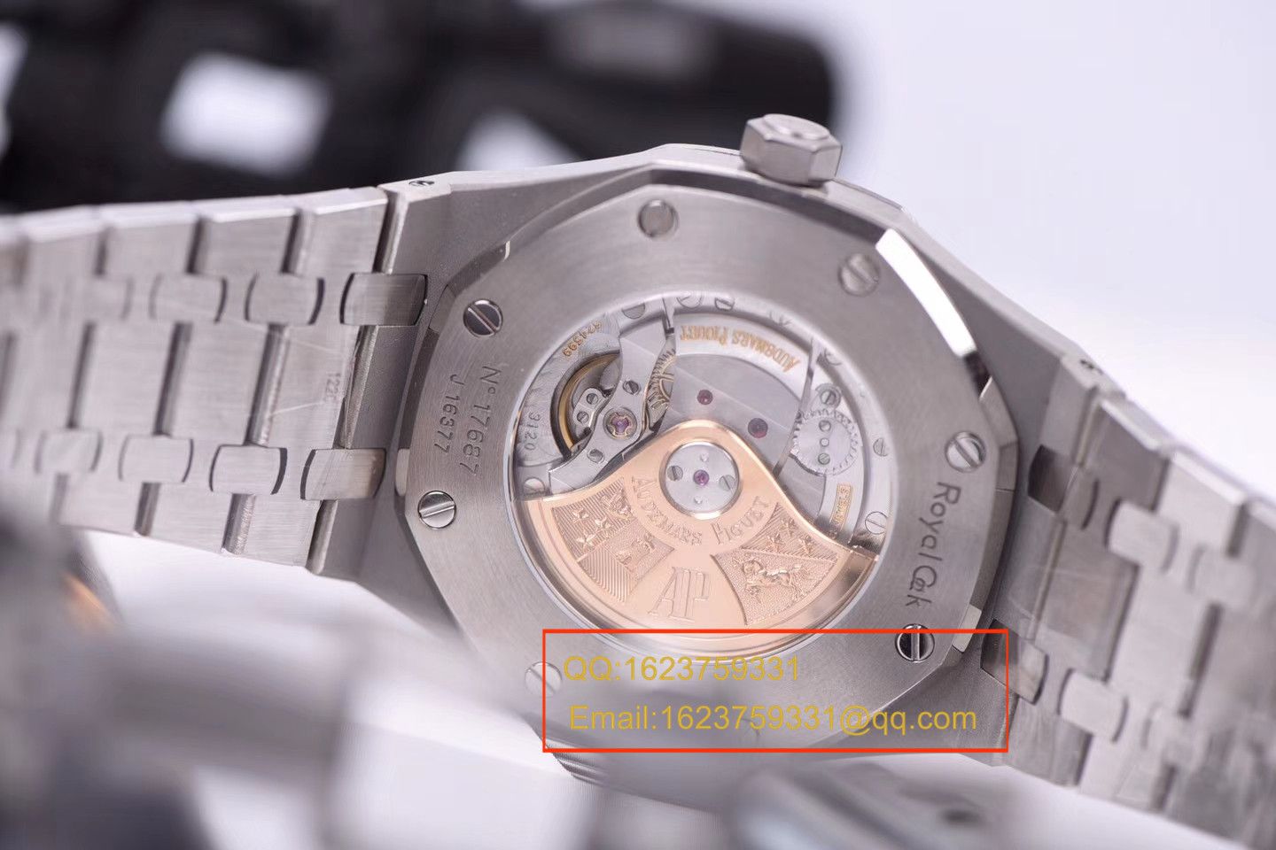 【JF Perfect  High quality  Replica Watches 】Audemars Piguet 皇家橡树系列15400ST.OO.1220ST.04 wrist watches  / AP129