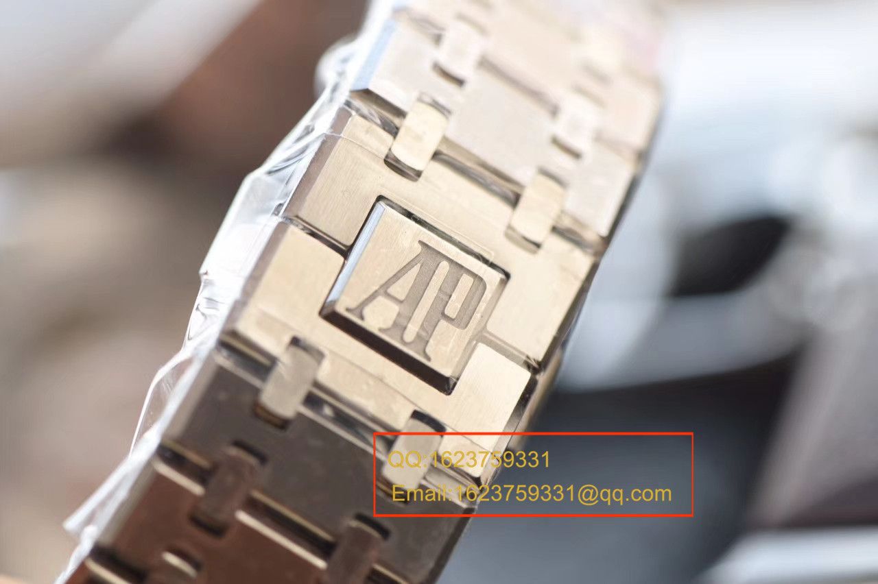 【JF Factory  Perfect  High quality  Copy  Watches 】Audemars Piguet 皇家橡树系列26574ST.OO.1220ST.01月相 wrist watches  / APBB128