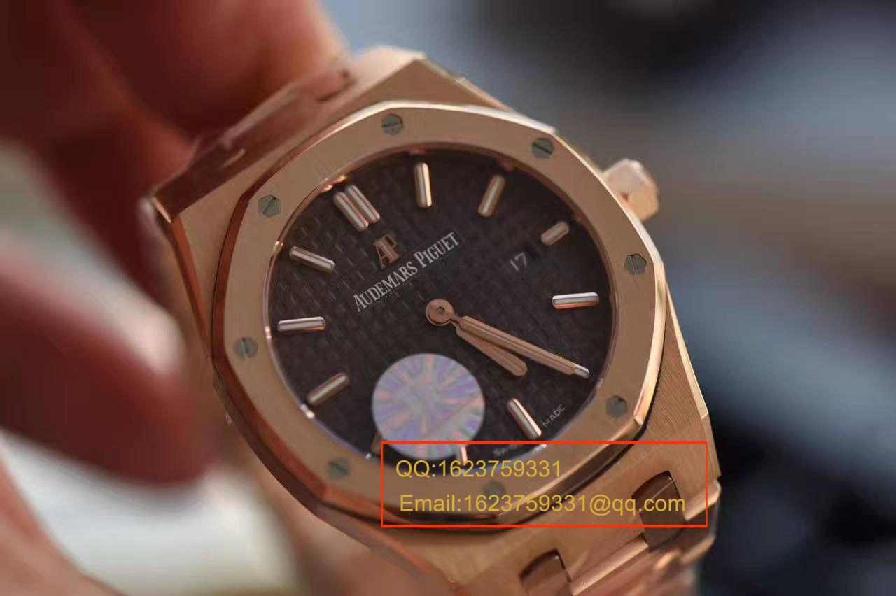 【JF Factory 1:1 High quality  Replica Watches 】Audemars Piguet 皇家橡树系列 67650OR.OO.1261OR.01石英女士 wrist watches  / AP126