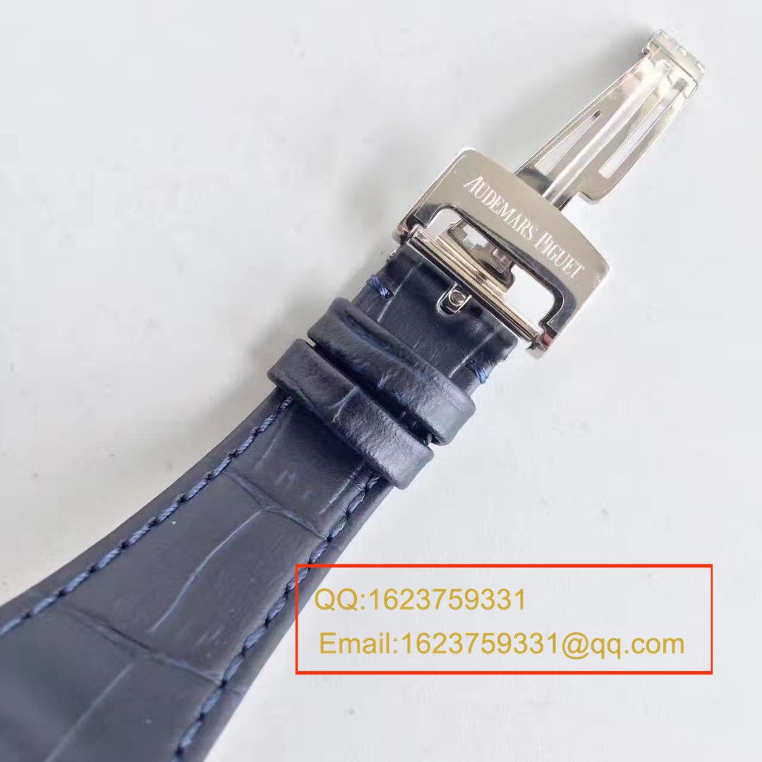 【JF Factory  Perfect  Knockoff  Watches 】APAudemars Piguet 皇家橡树系列15400ST.OO.1220ST.03男表 / AP024B