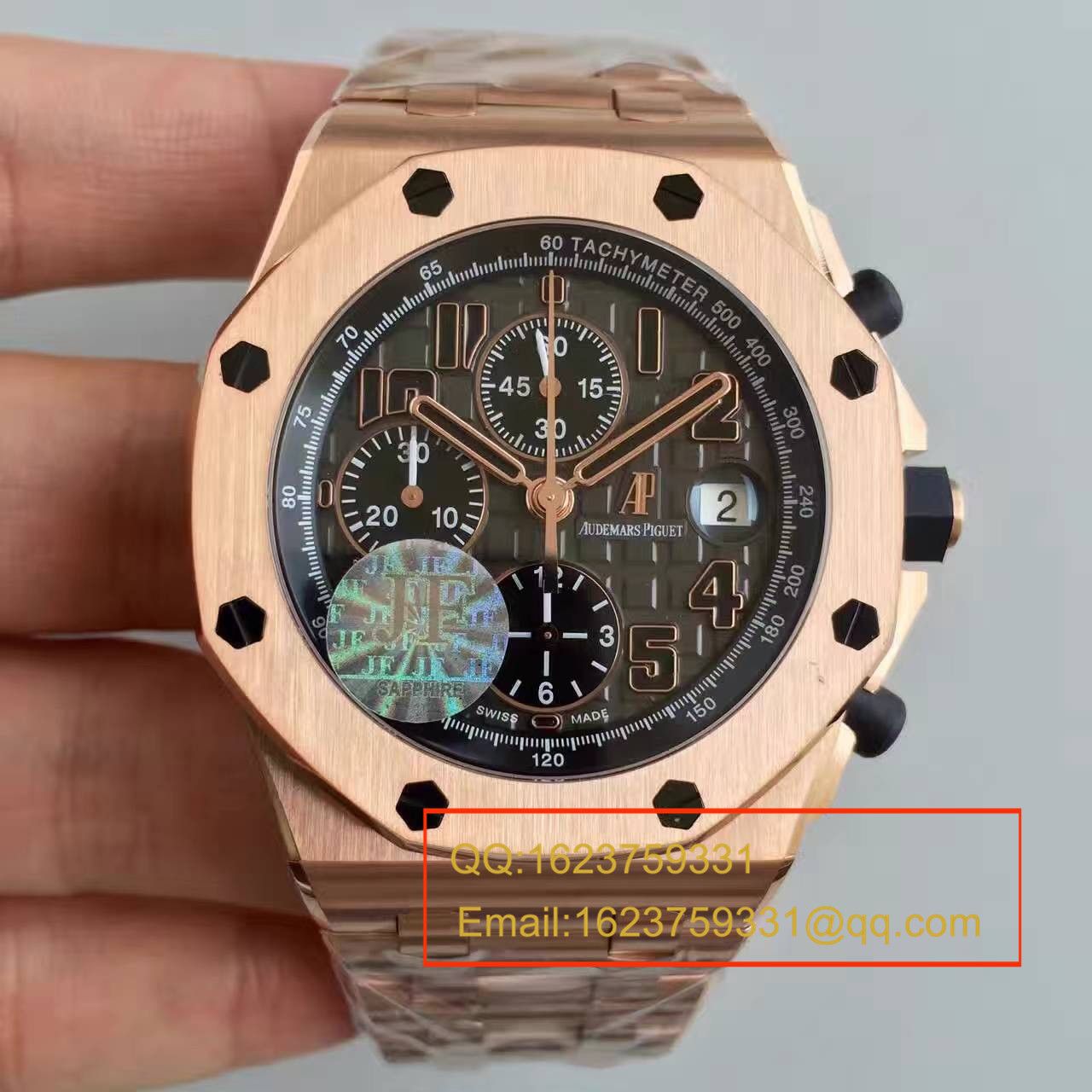 【JF Factory  High quality  Replica Watches 】Audemars Piguet  Royal Oak Offshore 系列26192OR.D0801CR.01 wrist watches  / AP061.1