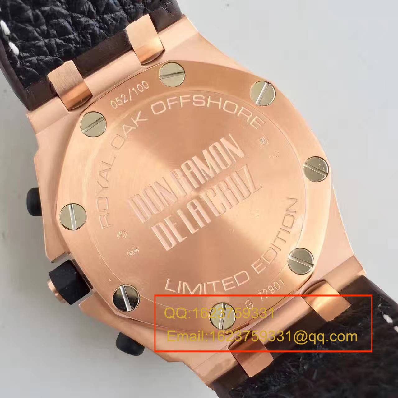 【JF Factory  High quality  Replica Watches 】Audemars Piguet  Royal Oak Offshore 系列26192OR.D0801CR.01 wrist watches  / AP061.1