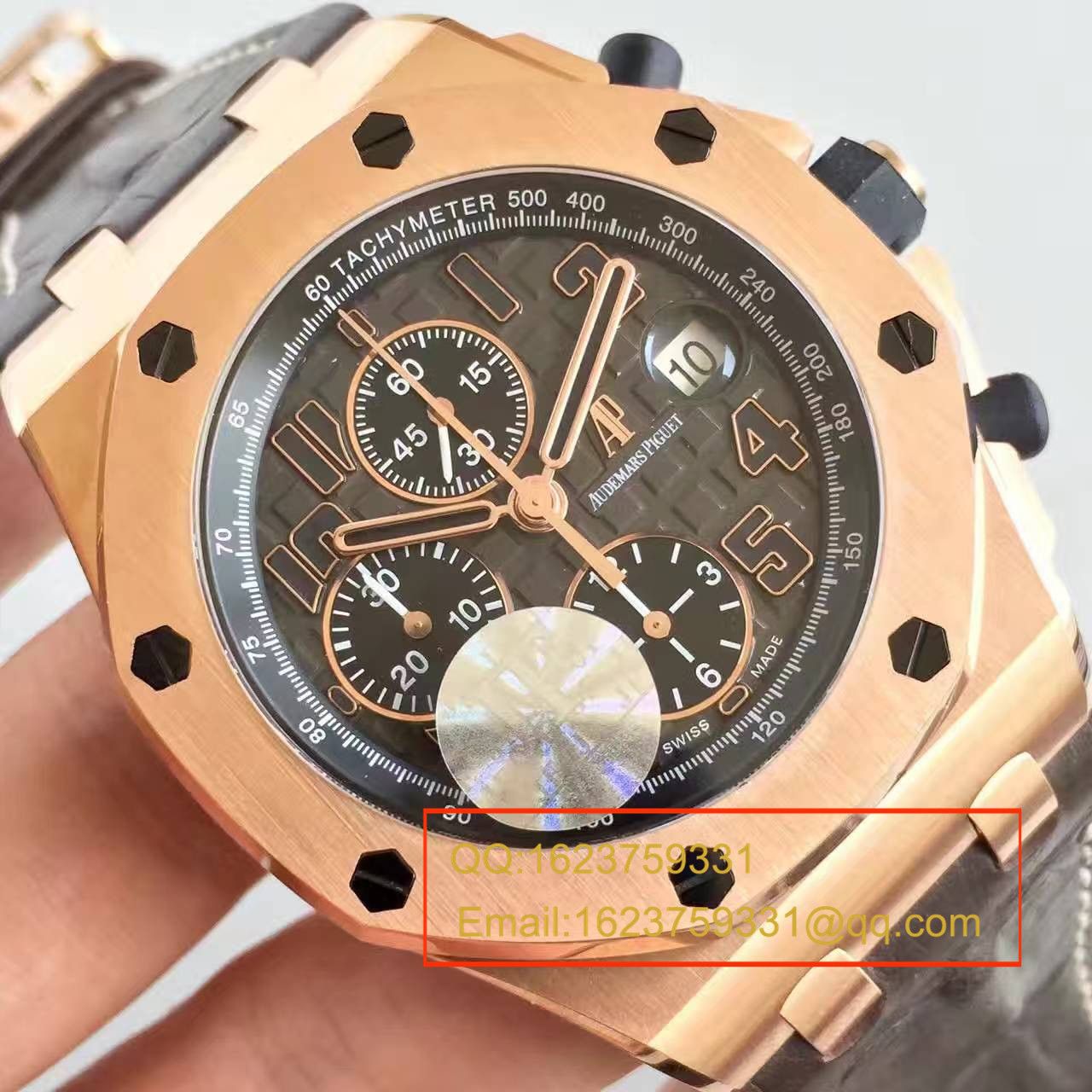 【JF Factory  High quality  Replica Watches 】Audemars Piguet  Royal Oak Offshore 系列26192OR.D0801CR.01 wrist watches  / AP061.1