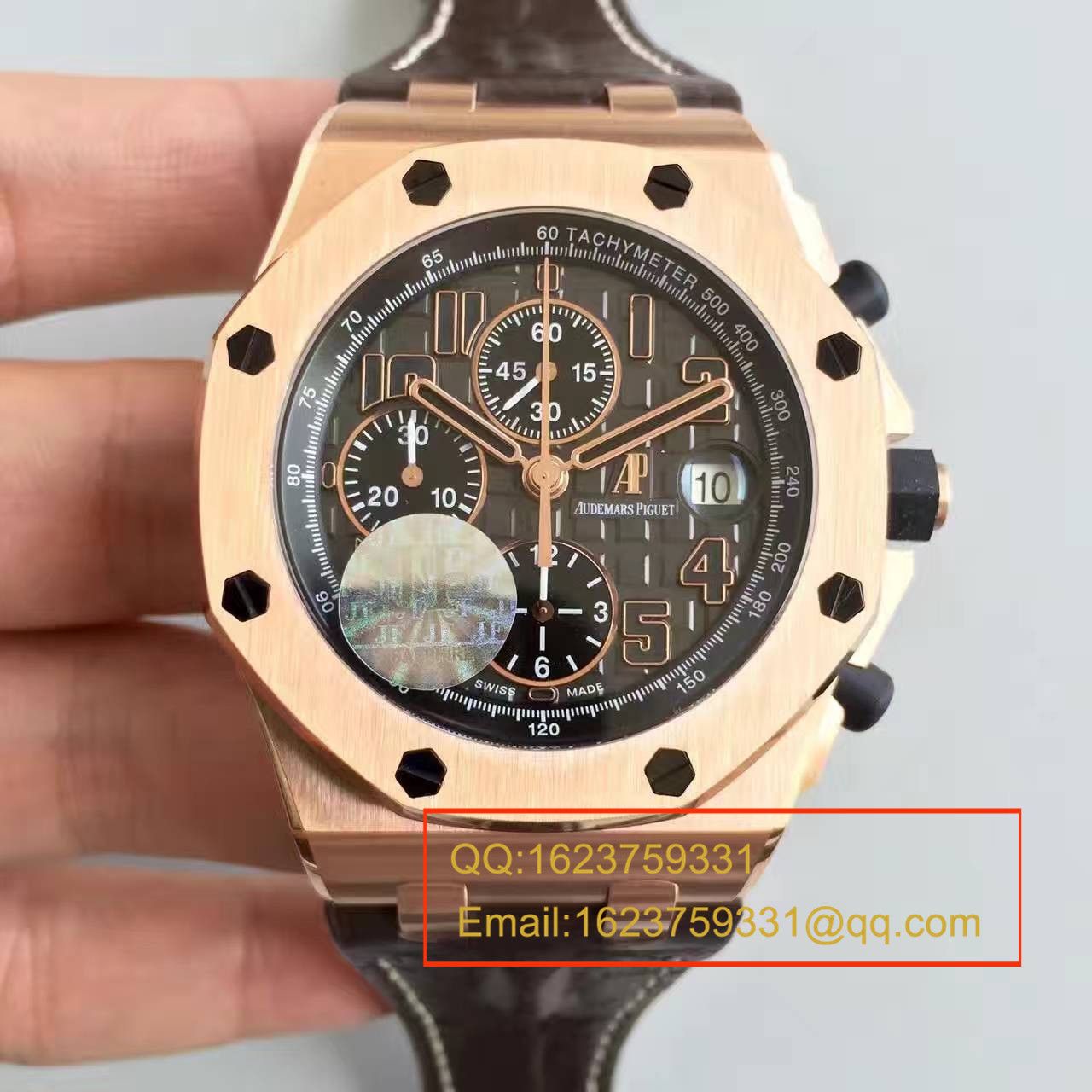 【JF Factory  High quality  Replica Watches 】Audemars Piguet  Royal Oak Offshore 系列26192OR.D0801CR.01 wrist watches  / AP061.1