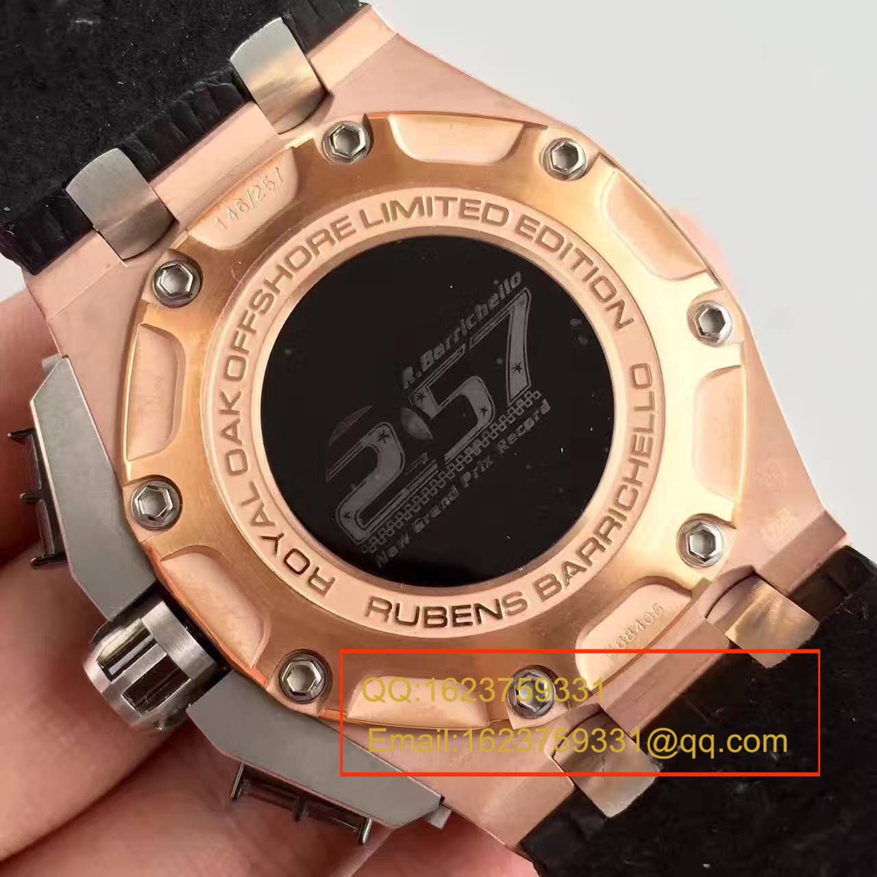 【JF Factory  top  Replica Copy 】Audemars Piguet 千禧系列26284RO.OO.D002CR.01 BR2机械 wrist watches  / AP006