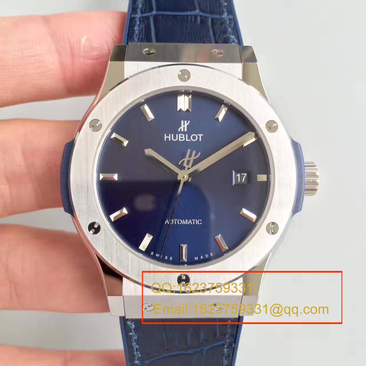 【JJ Factory  Perfect  High quality  Replica Watches 】 hublot 经典融合系列511.NX.7170.LR wrist watches  / YBBE047