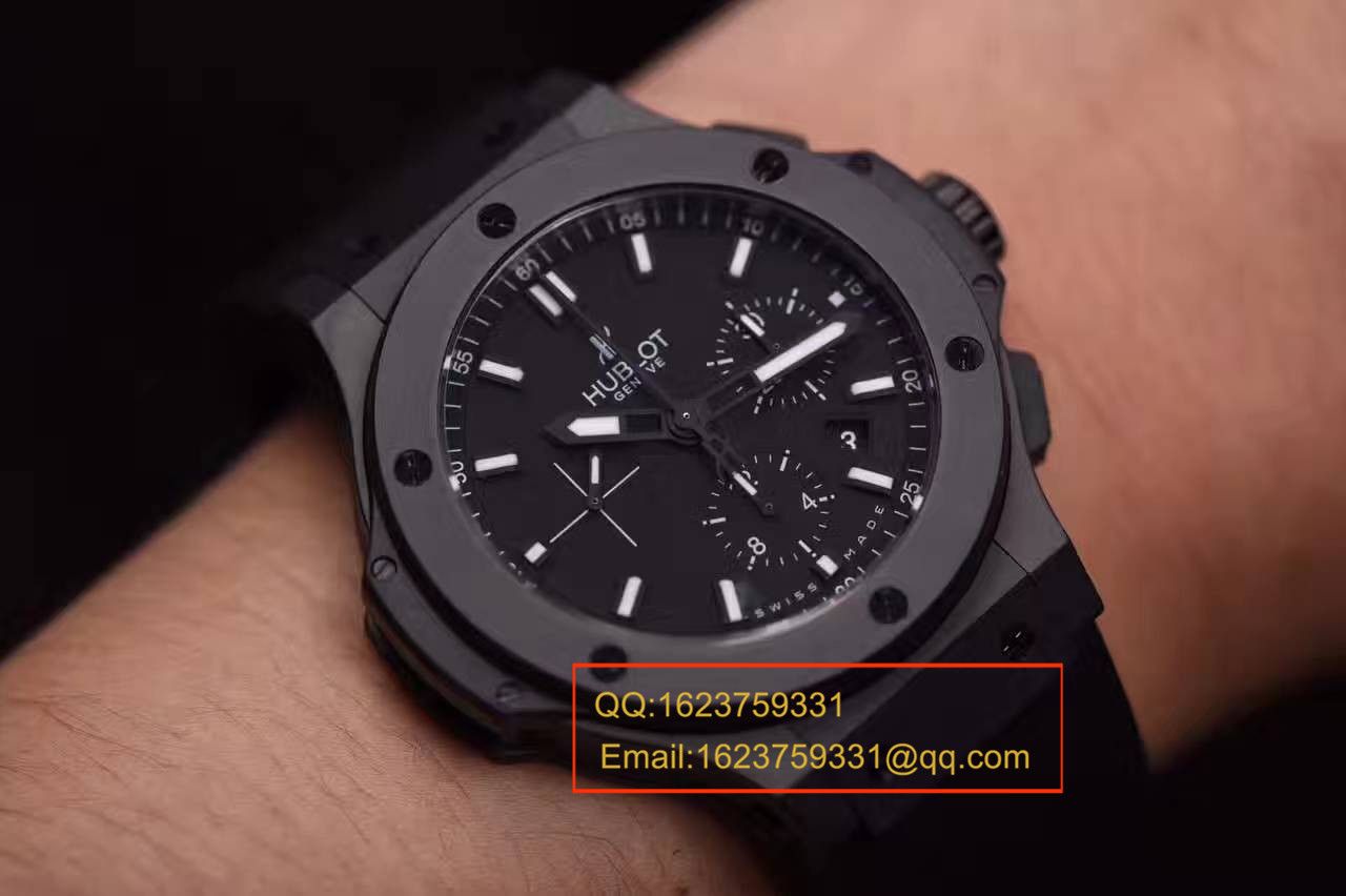 【HBBV6 Factory  Perfect  top  Replica Watches 】 hublot BIG BANG系列ALLBLACK全 Composite 限定版 