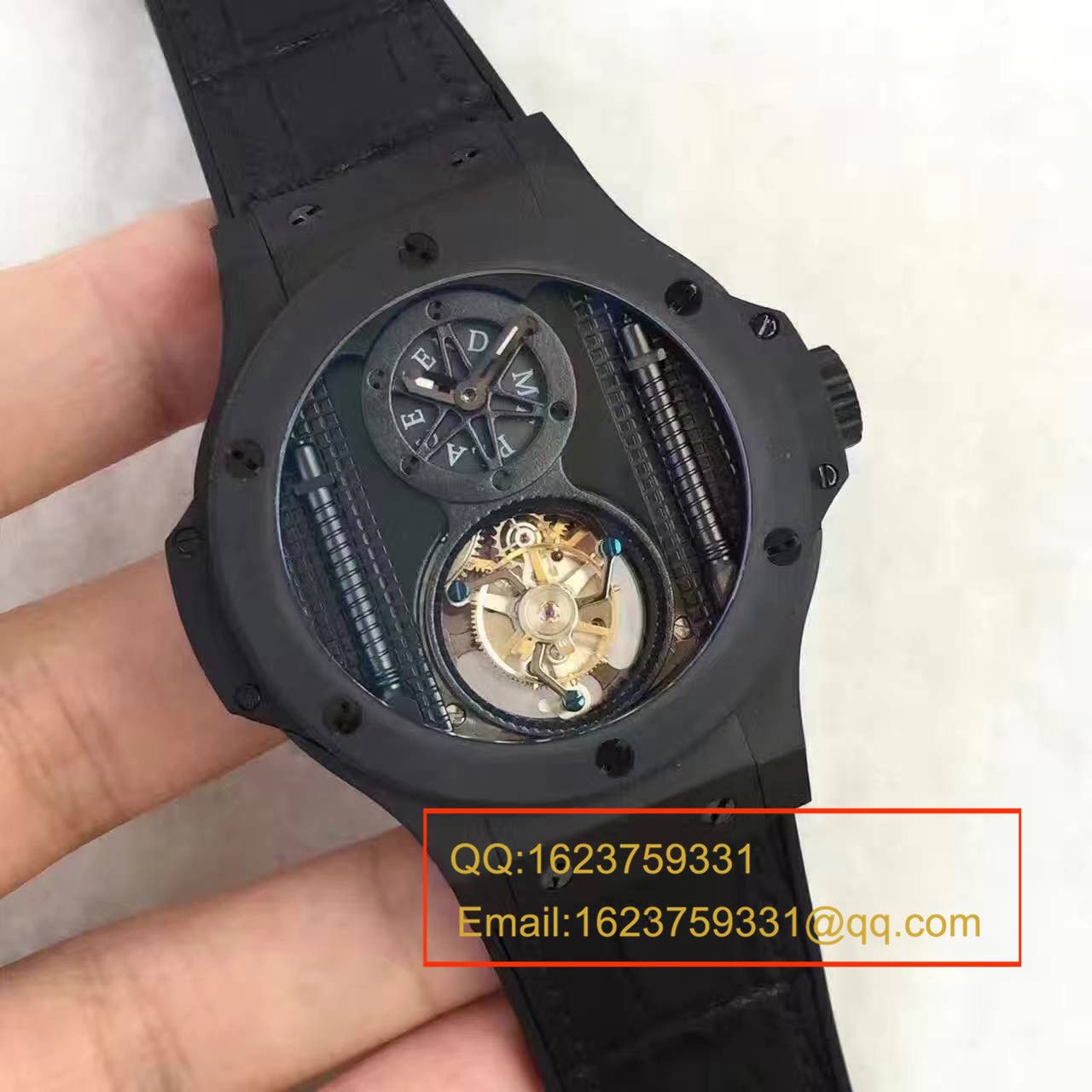【BM Factory 1:1 Replica Watches 】HUBLOT 《恒宝》王者至尊系列705.CI.0007.RX真 Tourbillon  Watches  / YB008