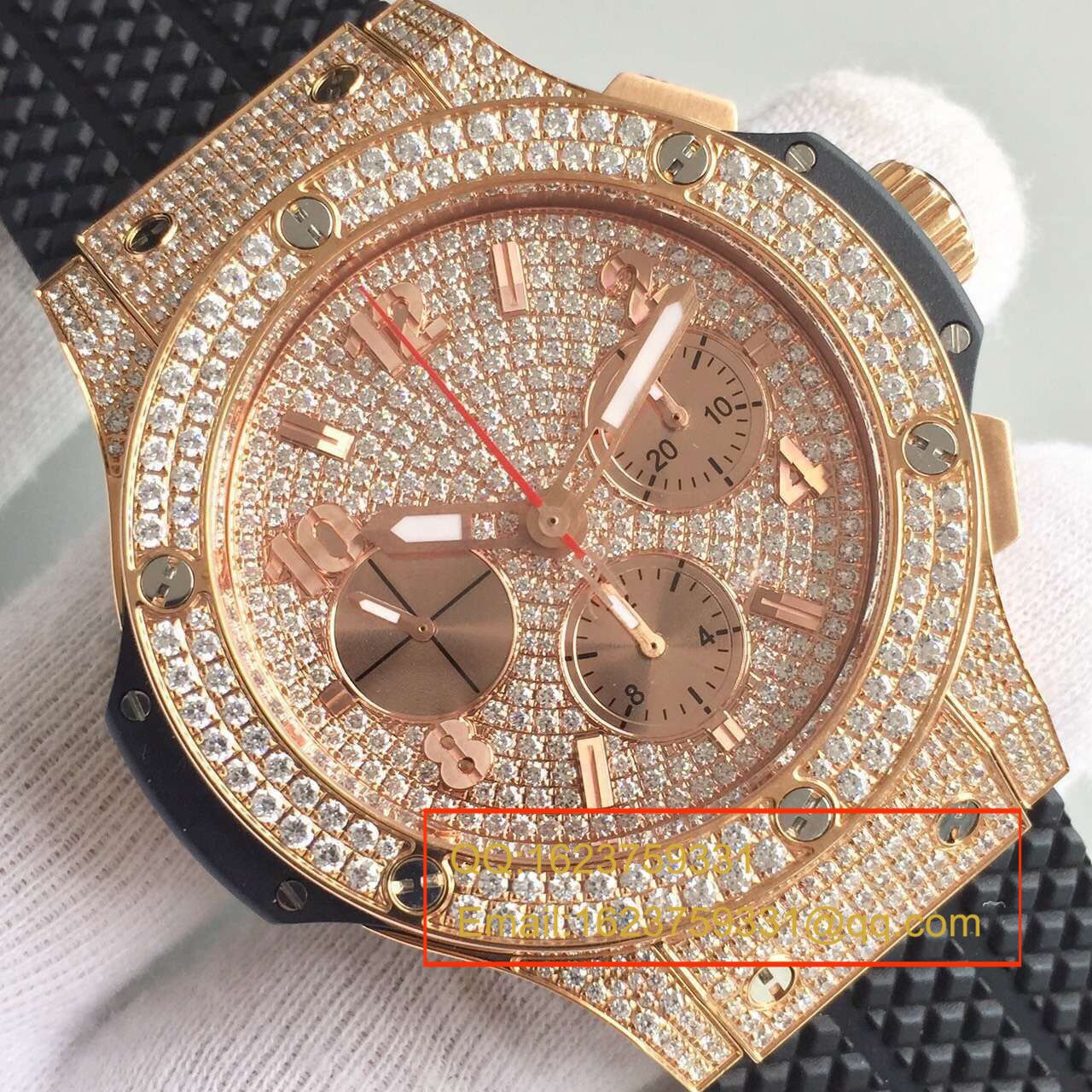 【JF Factory 1:1 Copy  Watches 】HUBLOT 《恒宝》 big bang 系列341.PX.9010.RX.1704机械 Watches  / YB004