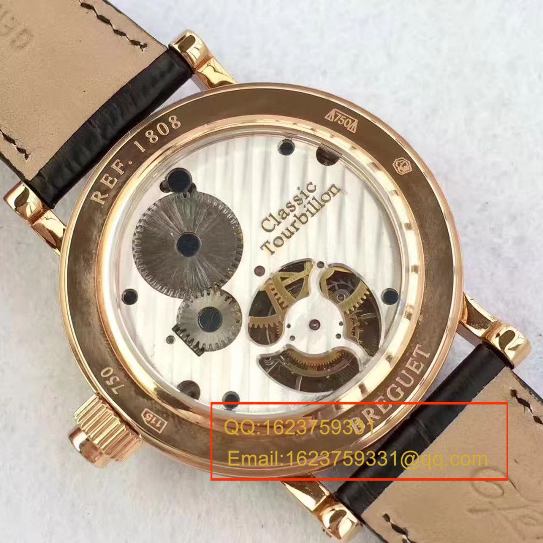 【TF Perfect  High quality  Replica Watches 】 Breguet 经典复杂系列1808BR/92/9W6 DD00真 Tourbillon  wrist watches  / BZ032