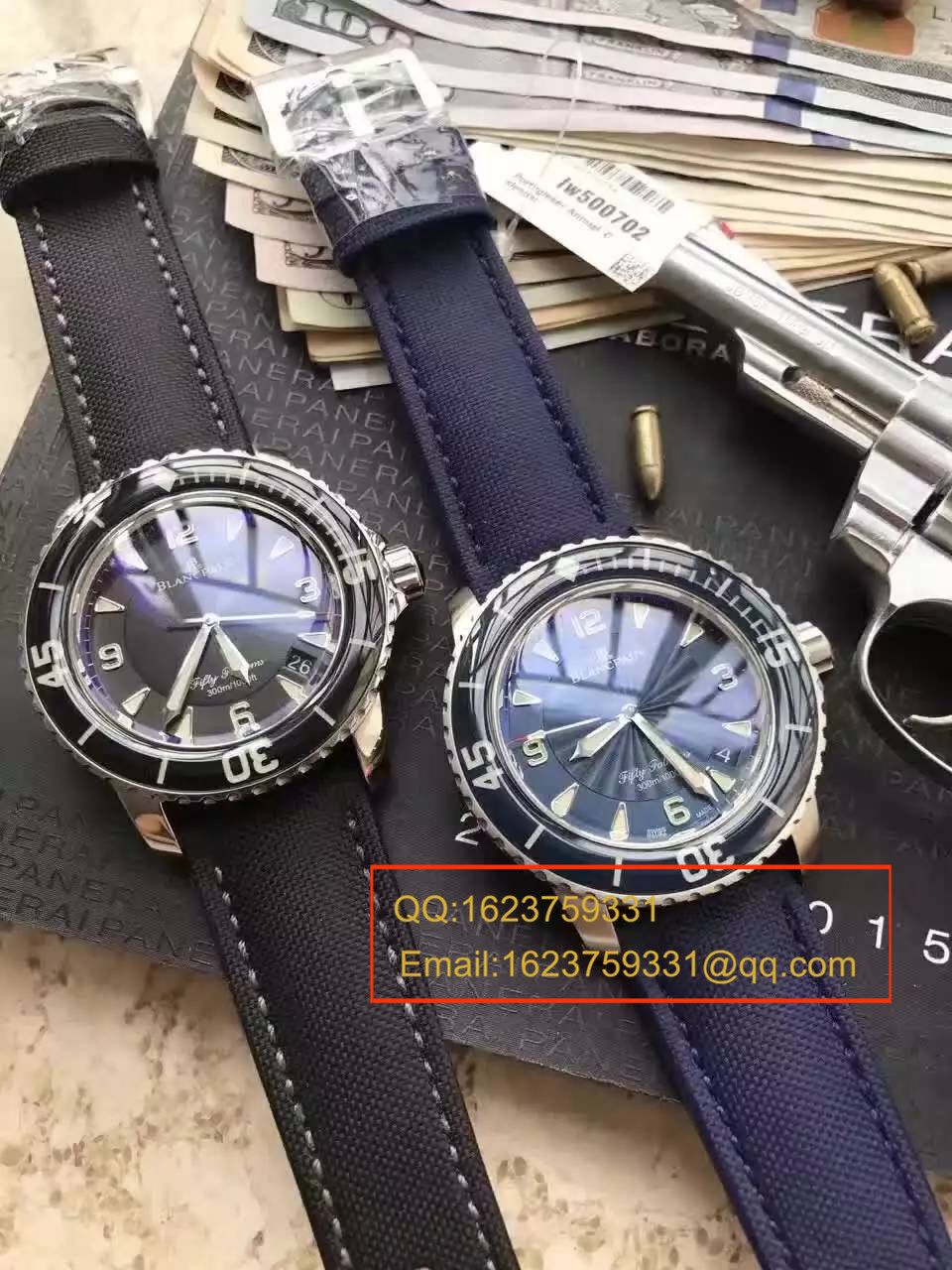 【N Factory 出品】 Replica Copy  Blancpain blancpain  Fifty Fathoms 超薄 Movement 系列 5015D-1140-52B 自动机械男表 / BP006