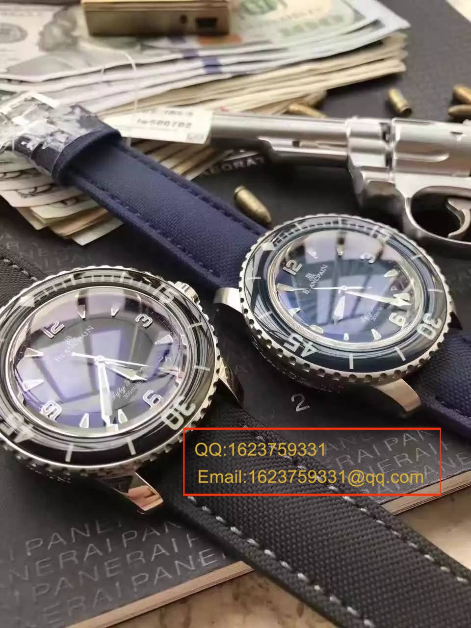 【N Factory 出品】 Replica Copy  Blancpain blancpain  Fifty Fathoms 超薄 Movement 系列 5015D-1140-52B 自动机械男表 / BP006