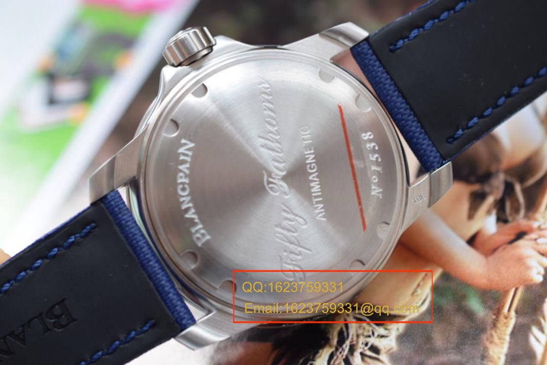 【N Factory 出品】 Replica Copy  Blancpain blancpain  Fifty Fathoms 超薄 Movement 系列 5015D-1140-52B 自动机械男表 / BP006