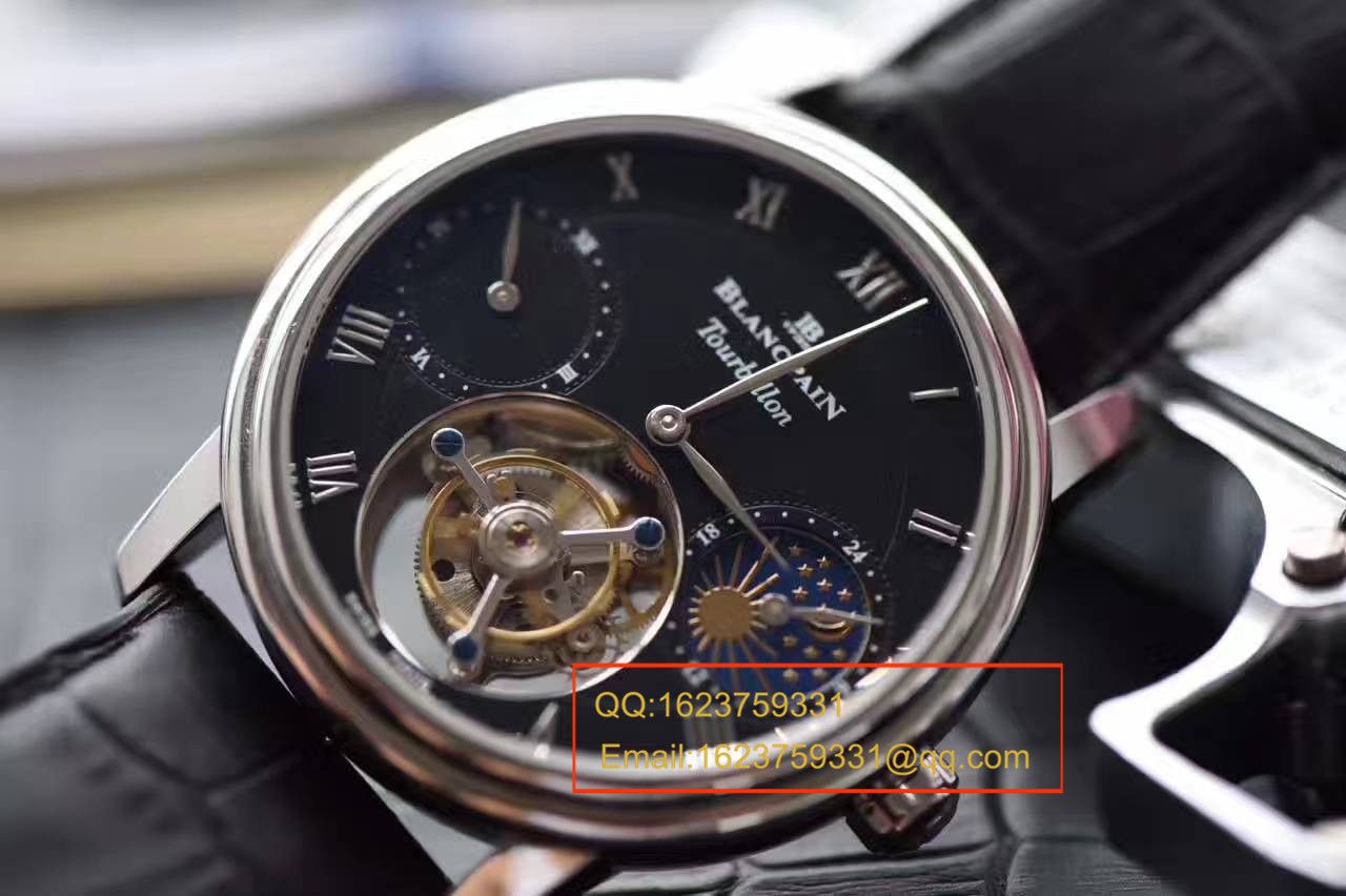 【BM Factory  Perfect  Copy  Watches 】Blancpain 经典系列真 Tourbillon 机械 wrist watches  / BPCF025