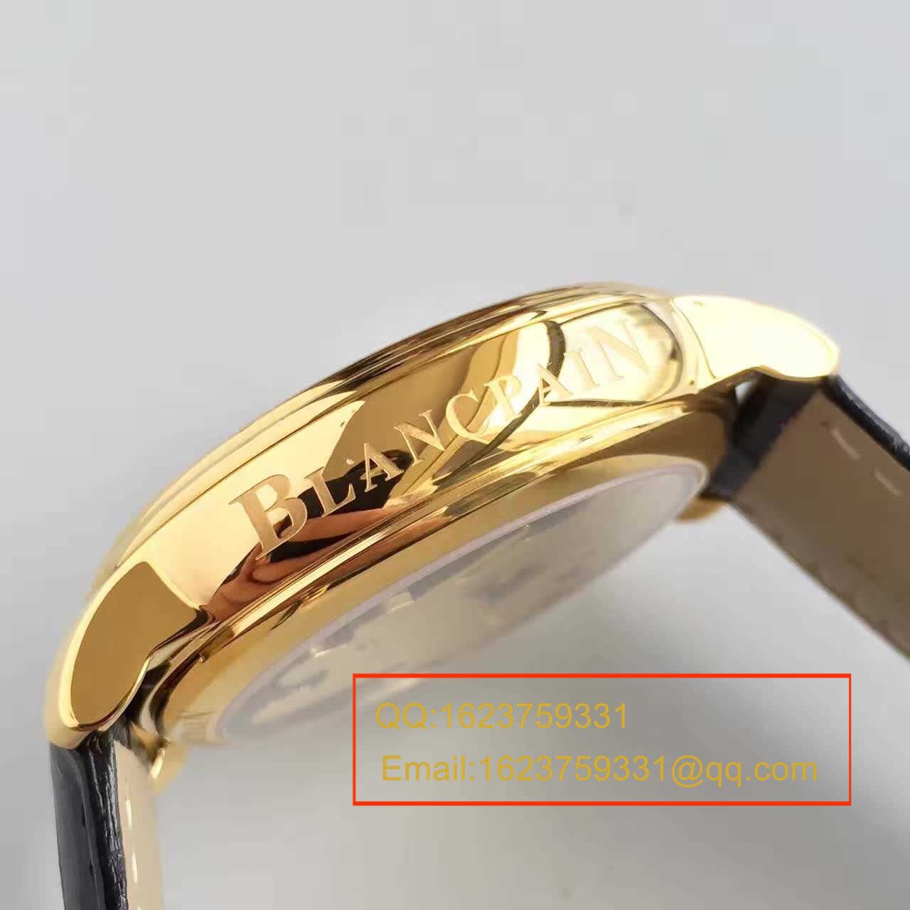 【LH Factory  High quality 1:1 Copy 高 Watches 】Blancpain 巨匠系列布拉苏斯系列 春宫 Tourbillon 00232-3631-55B wrist watches  / BP016