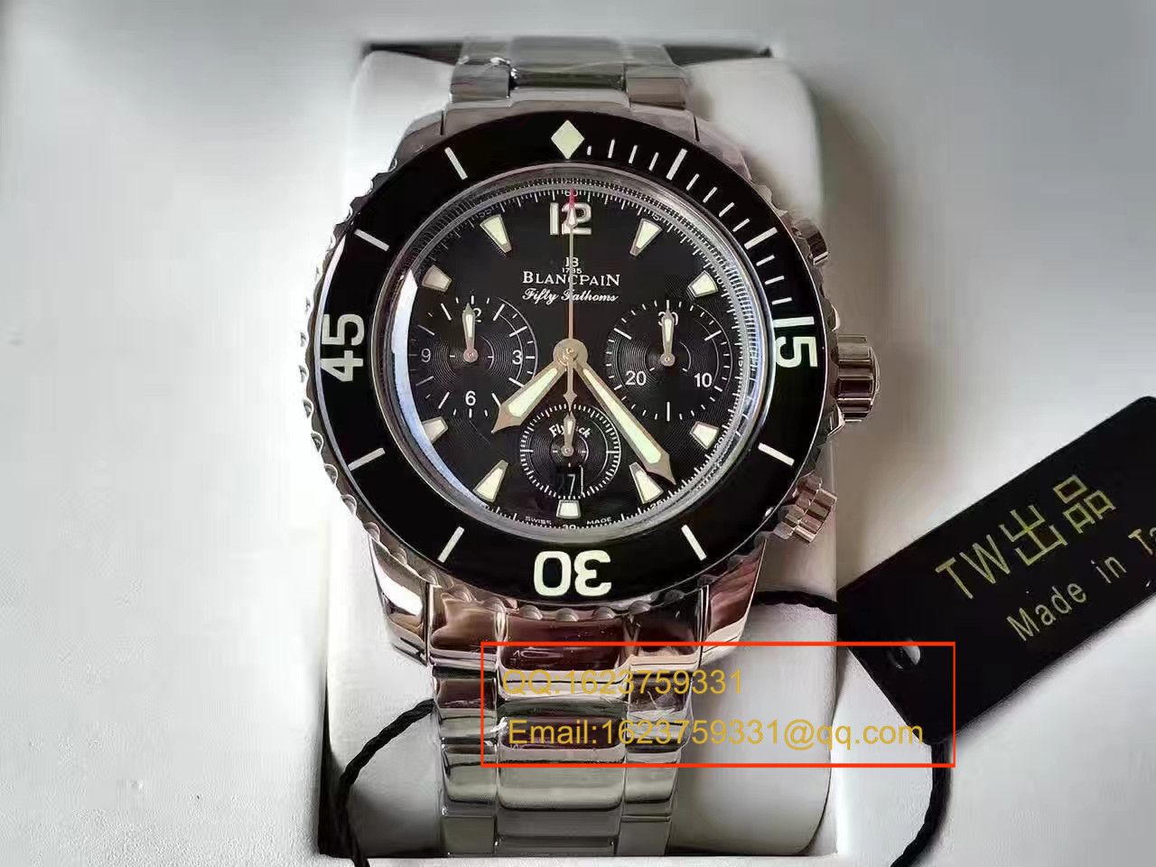  【TW Factory  Perfect  Replica Copy  Watches 】Blancpain Blancpain  Fifty Fathoms 系列 超薄 Movement 系列5085F-1130-71  wrist watches  / BP009