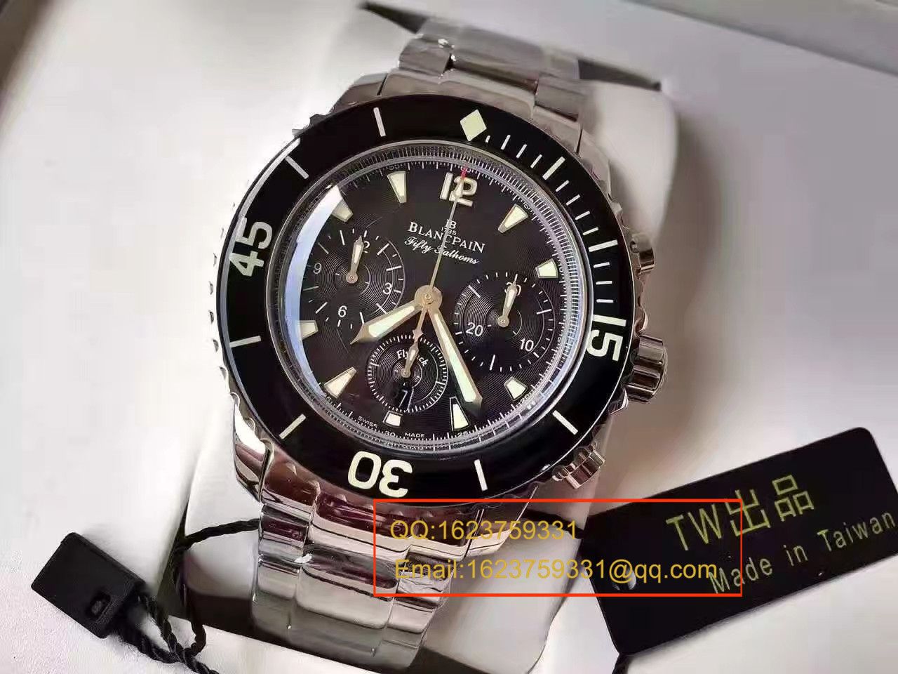  【TW Factory  Perfect  Replica Copy  Watches 】Blancpain Blancpain  Fifty Fathoms 系列 超薄 Movement 系列5085F-1130-71  wrist watches  / BP009