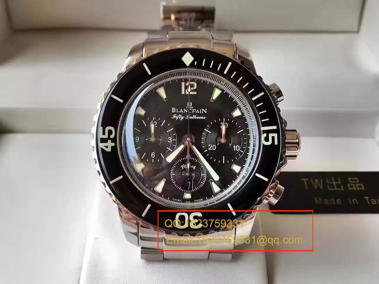  【TW Factory  Perfect  Replica Copy  Watches 】Blancpain Blancpain  Fifty Fathoms 系列 超薄 Movement 系列5085F-1130-71  wrist watches  / BP009