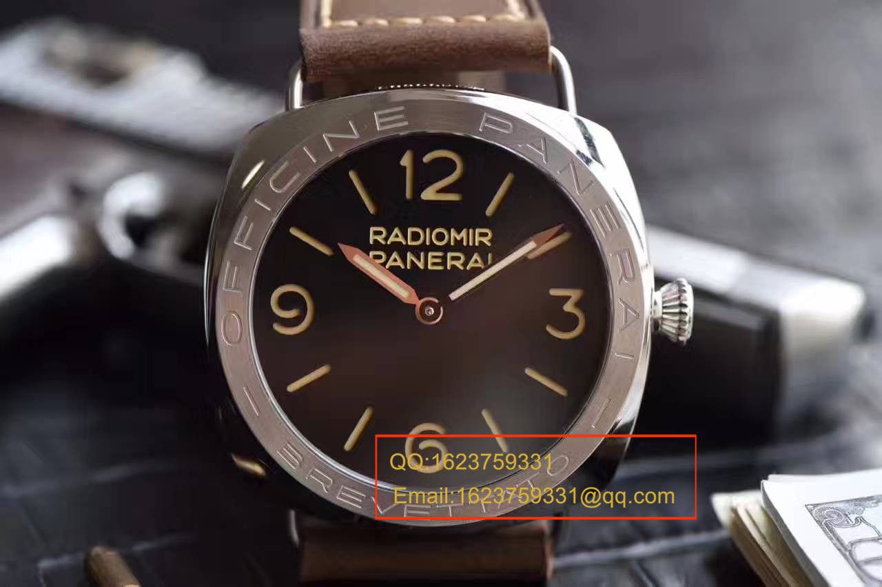 【视频测评SF Perfect  High quality  Replica Watches 】复古神器Panerai RADIOMIR系列PAM00685 wrist watches  / PAMBE00685