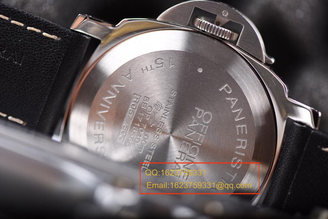 【 Video analysis KW1:1 Copy  Watches 】Panerai Luminor Base Logo Acciaio15周年限量版PAM00634 