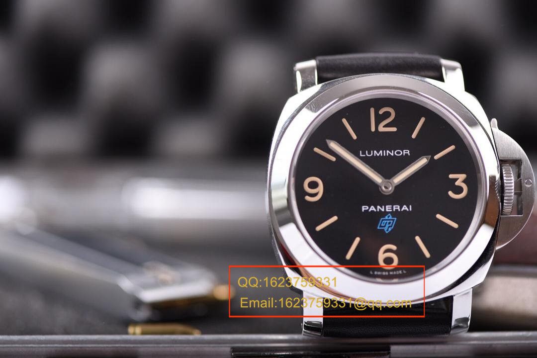 【 Video analysis KW1:1 Copy  Watches 】Panerai Luminor Base Logo Acciaio15周年限量版PAM00634 