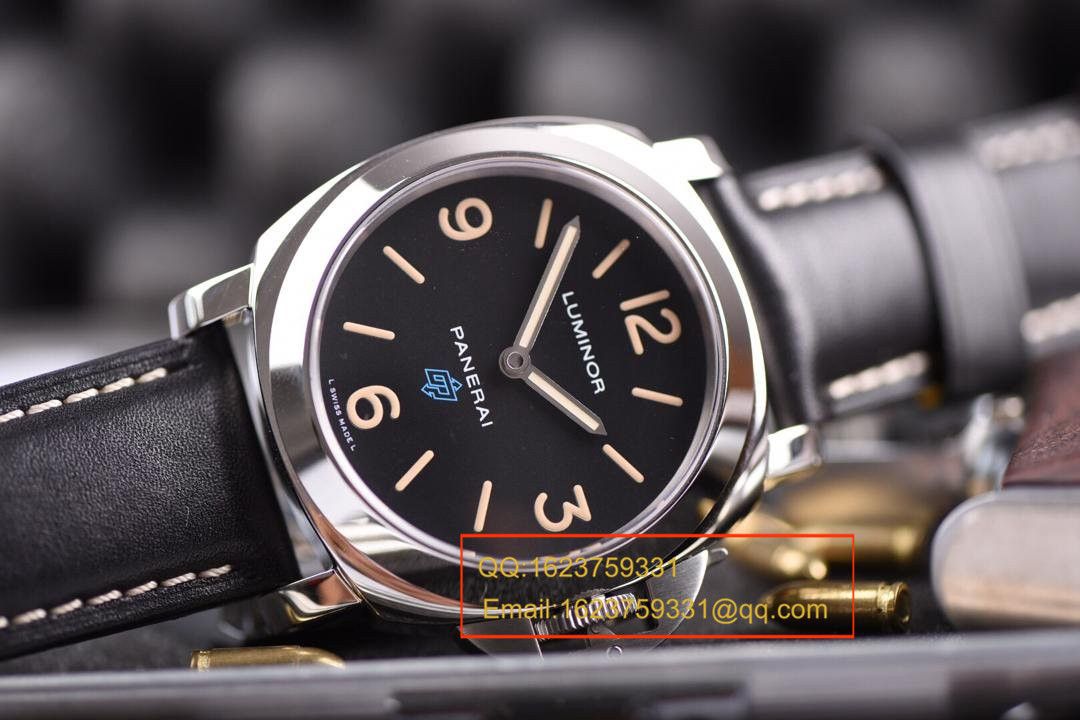 【 Video analysis KW1:1 Copy  Watches 】Panerai Luminor Base Logo Acciaio15周年限量版PAM00634 