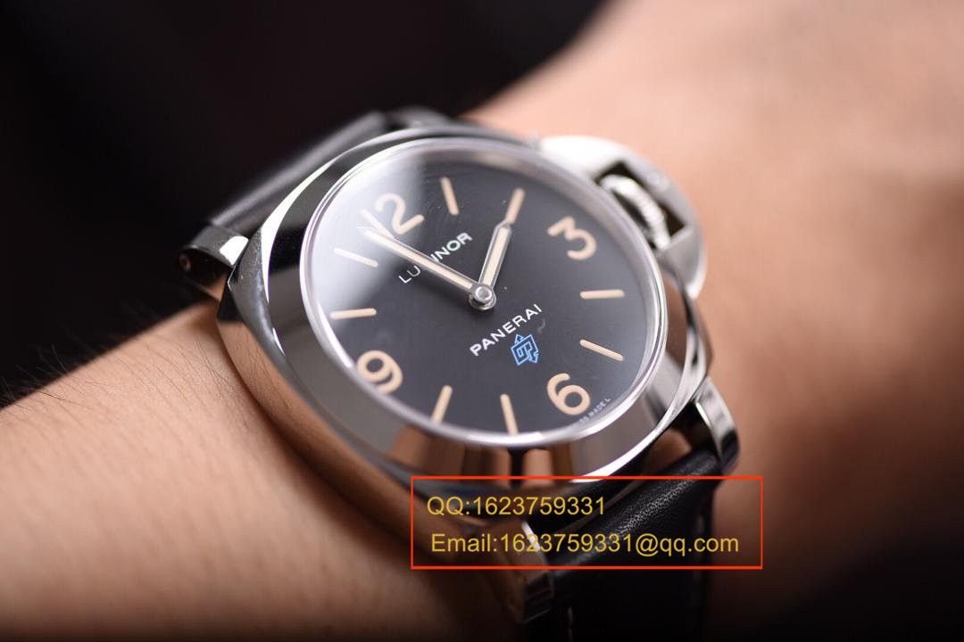 【 Video analysis KW1:1 Copy  Watches 】Panerai Luminor Base Logo Acciaio15周年限量版PAM00634 