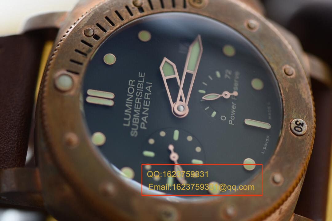 【 Video analysis KW Factory 1:1 top  Replica Watches 】Panerai 限量珍藏款系列PAM00507 wrist watches 《青铜神器》 / PAM00507