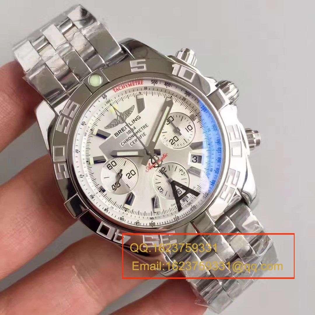 【JF Factory 1:1 High quality  Replica Watches 】 Breitling 机械计时 Replica AB011012/G684(Barenia精钢 watchband  ) wrist watches  / BL004