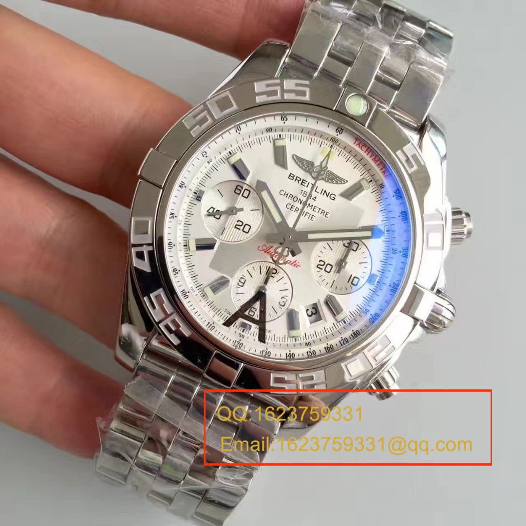 【JF Factory 1:1 High quality  Replica Watches 】 Breitling 机械计时 Replica AB011012/G684(Barenia精钢 watchband  ) wrist watches  / BL004
