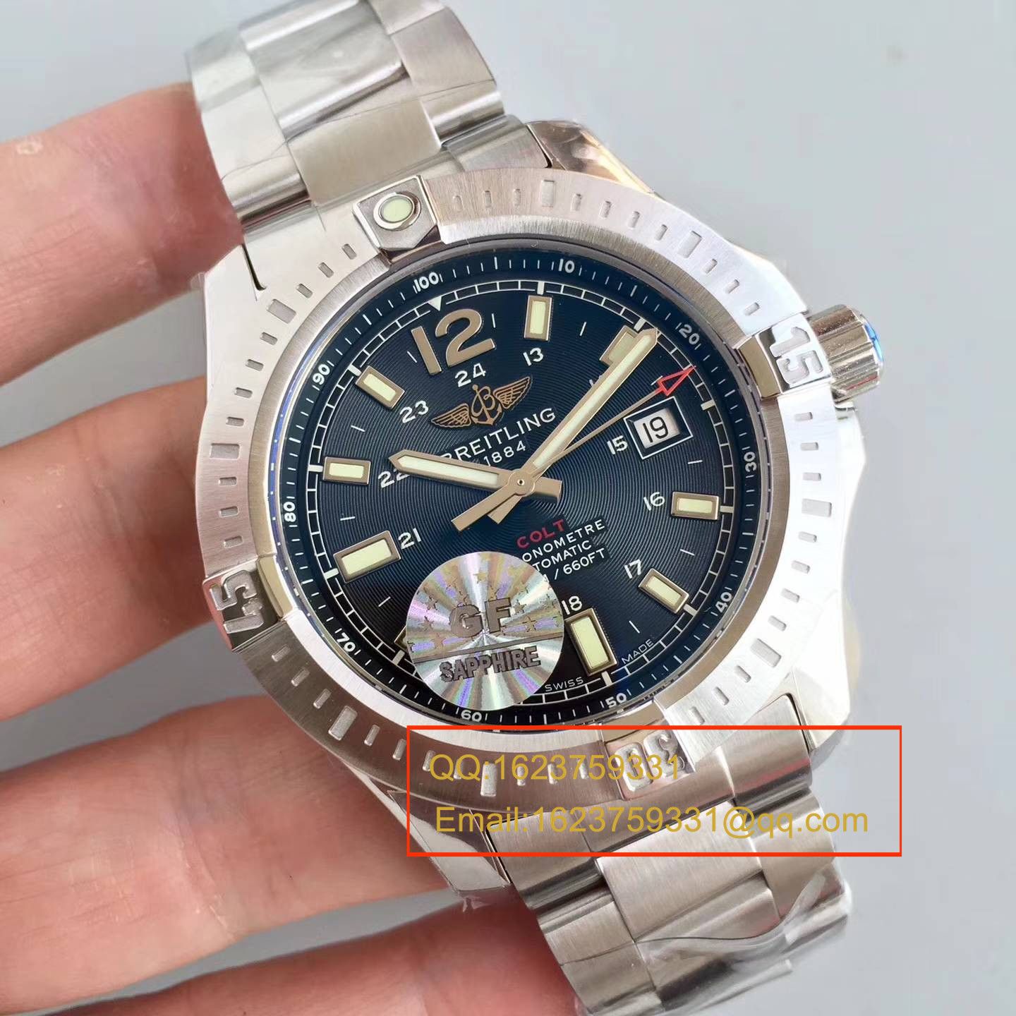 【GF Perfect  High quality  Replica Watches 】 Breitling 挑战者系列A1738811/BD44/173A wrist watches  / BLBB023